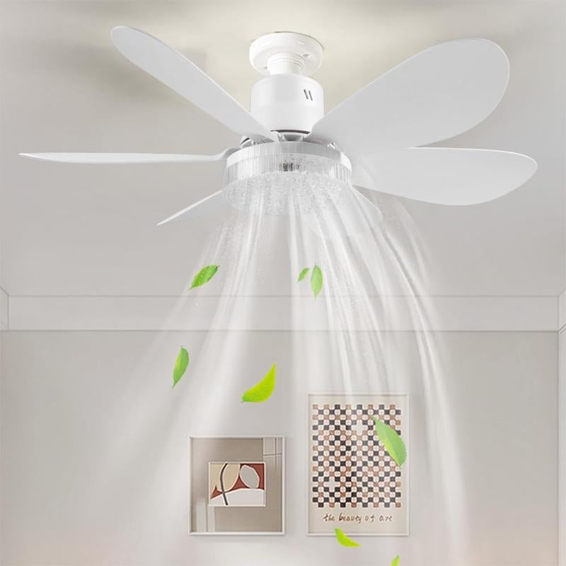 Ventilador LED 2 en 1 con Control Remoto | Luz + Aire en Segundos